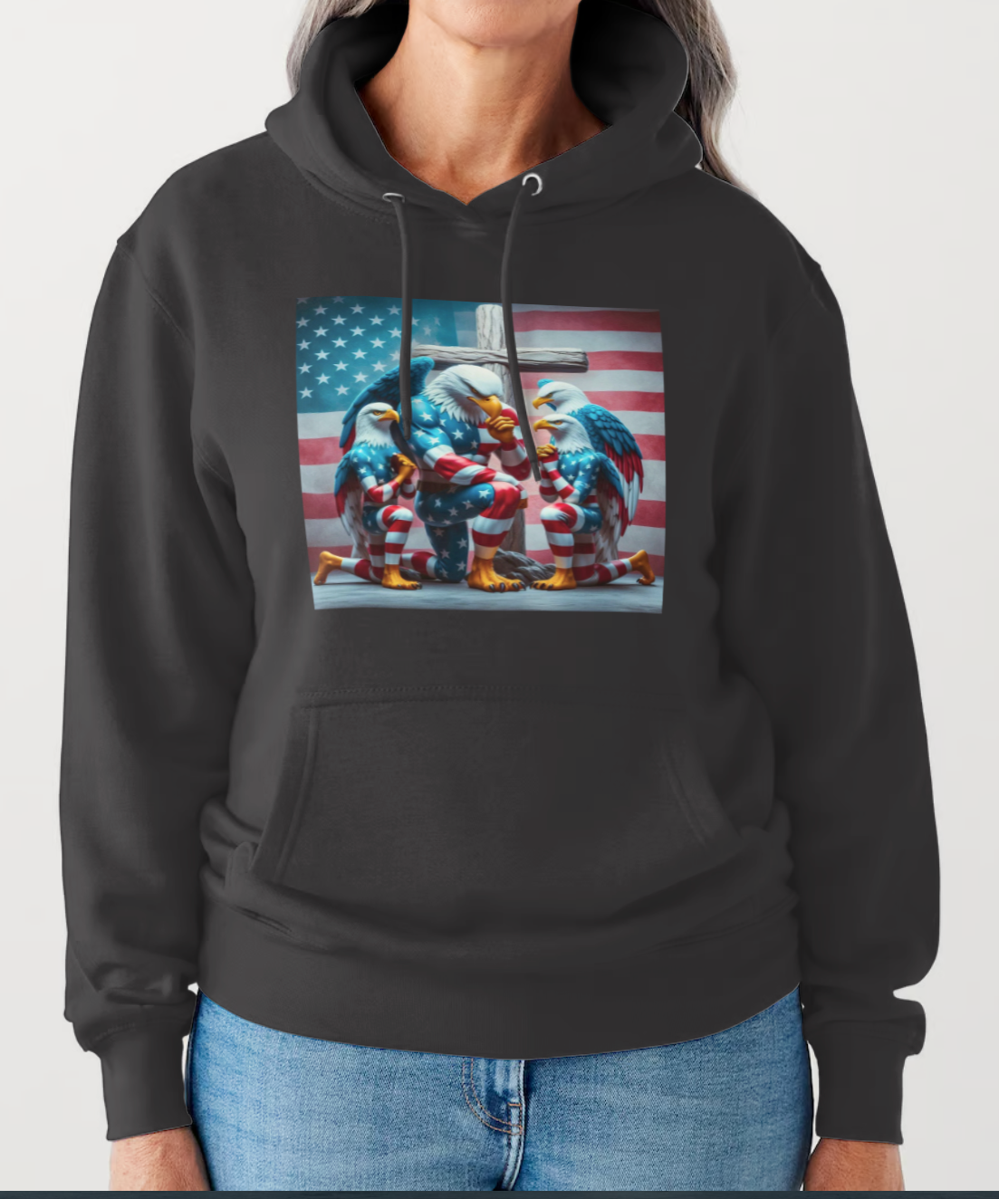 Family Meets At The Cross Hoodie