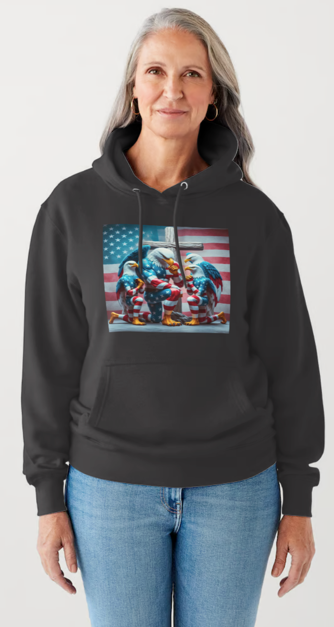 Family Meets At The Cross Hoodie