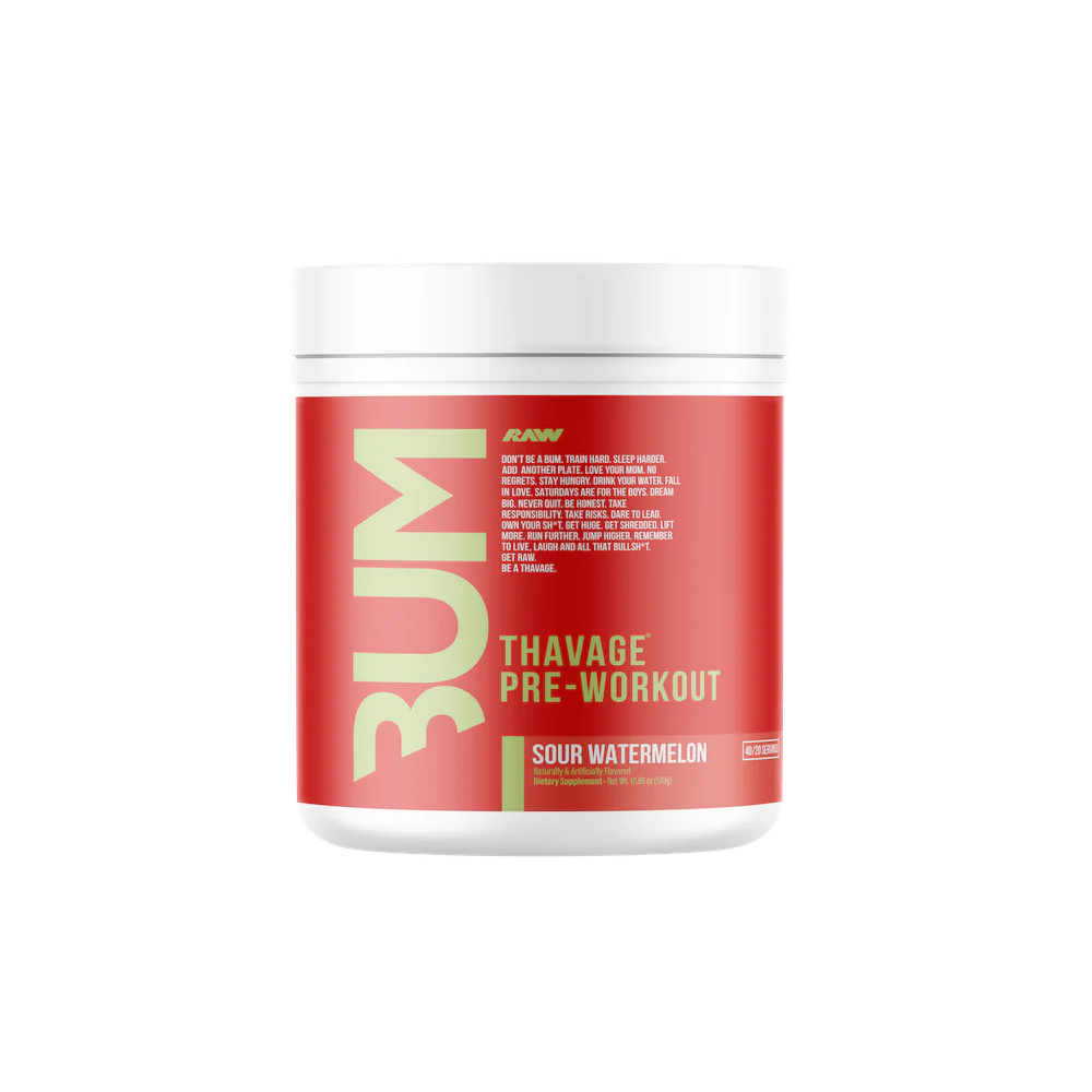 RAW//CBUM | THAVAGE PRE-WORKOUT