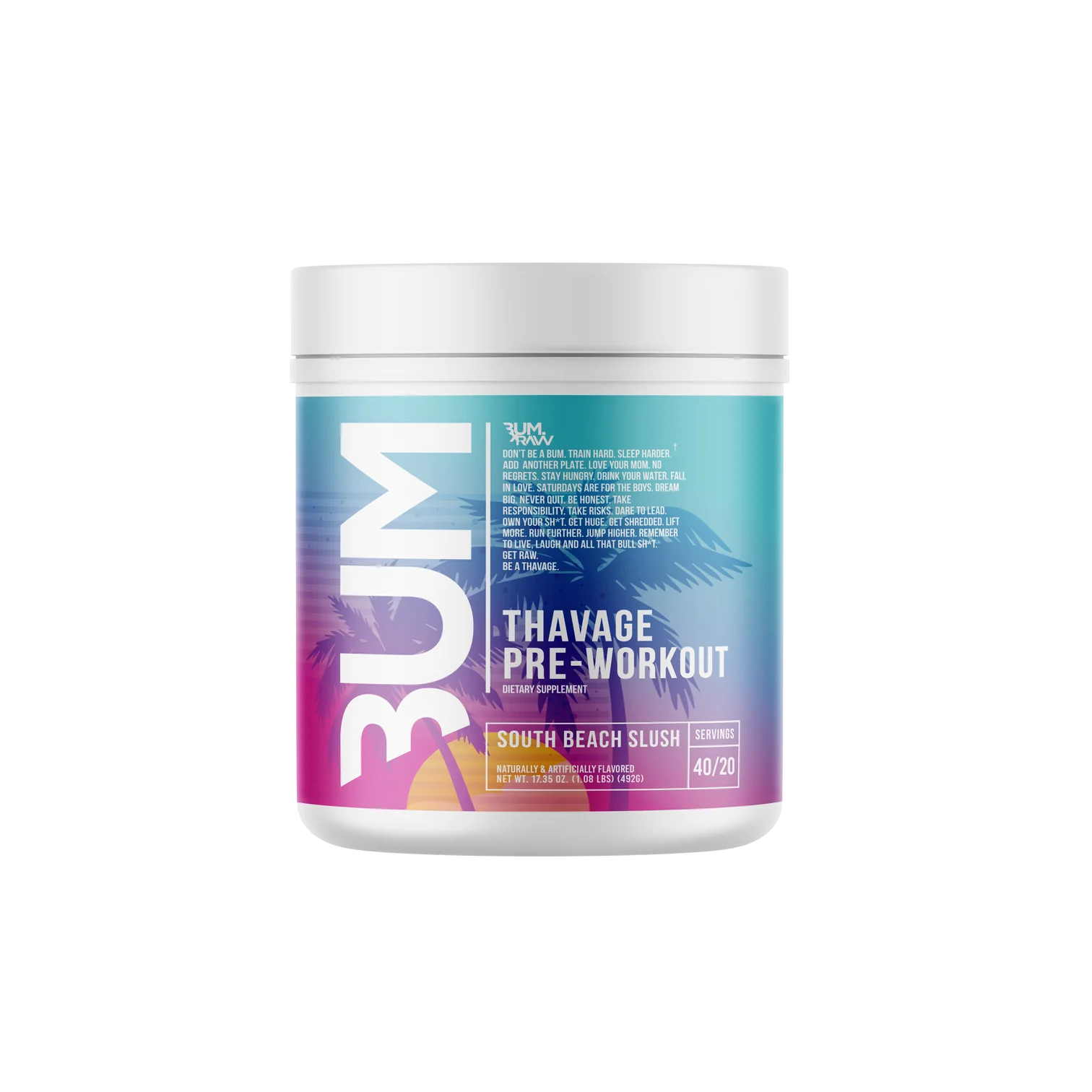 RAW//CBUM | THAVAGE PRE-WORKOUT