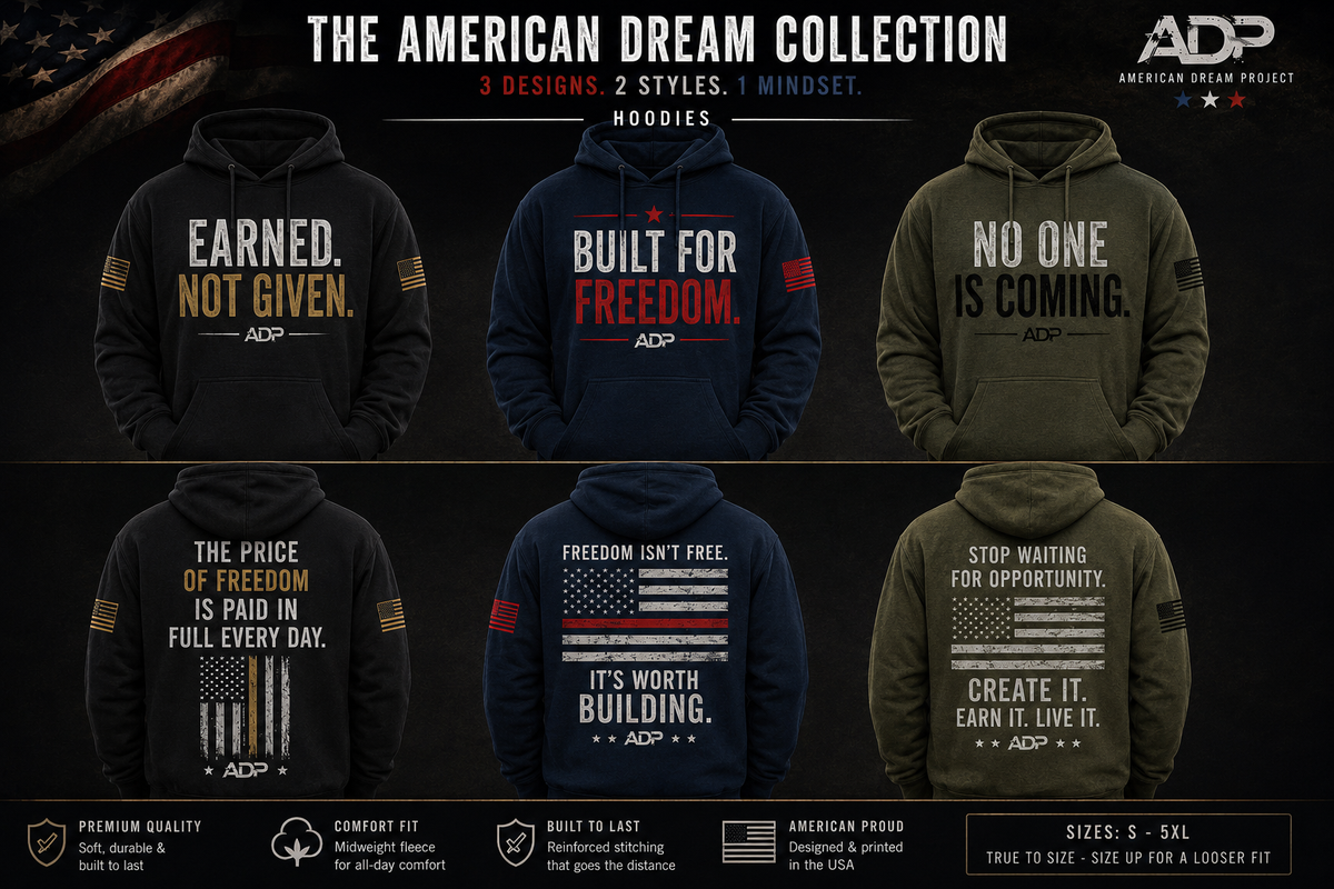 The American Dream Collection - Hoodies