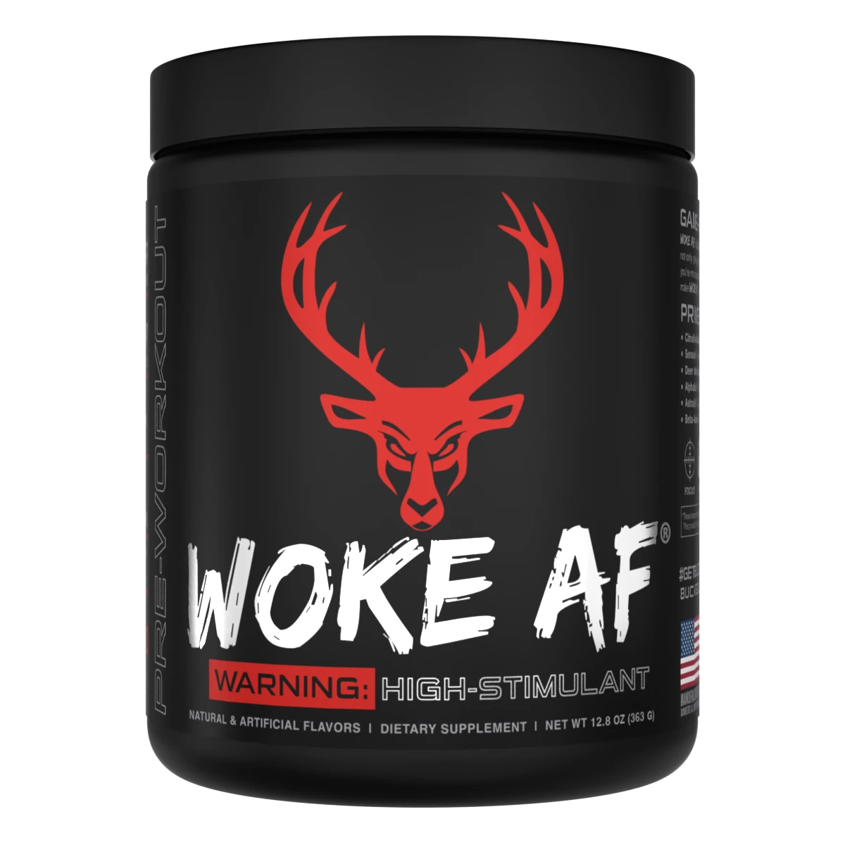 Bucked Up - Woke AF - High Stimulant Pre-Workout