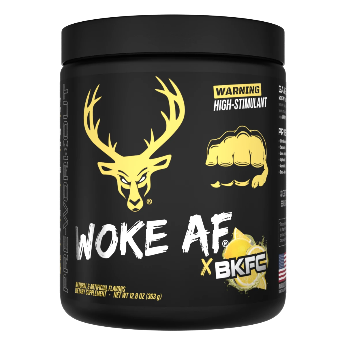 Bucked Up - Woke AF - High Stimulant Pre-Workout