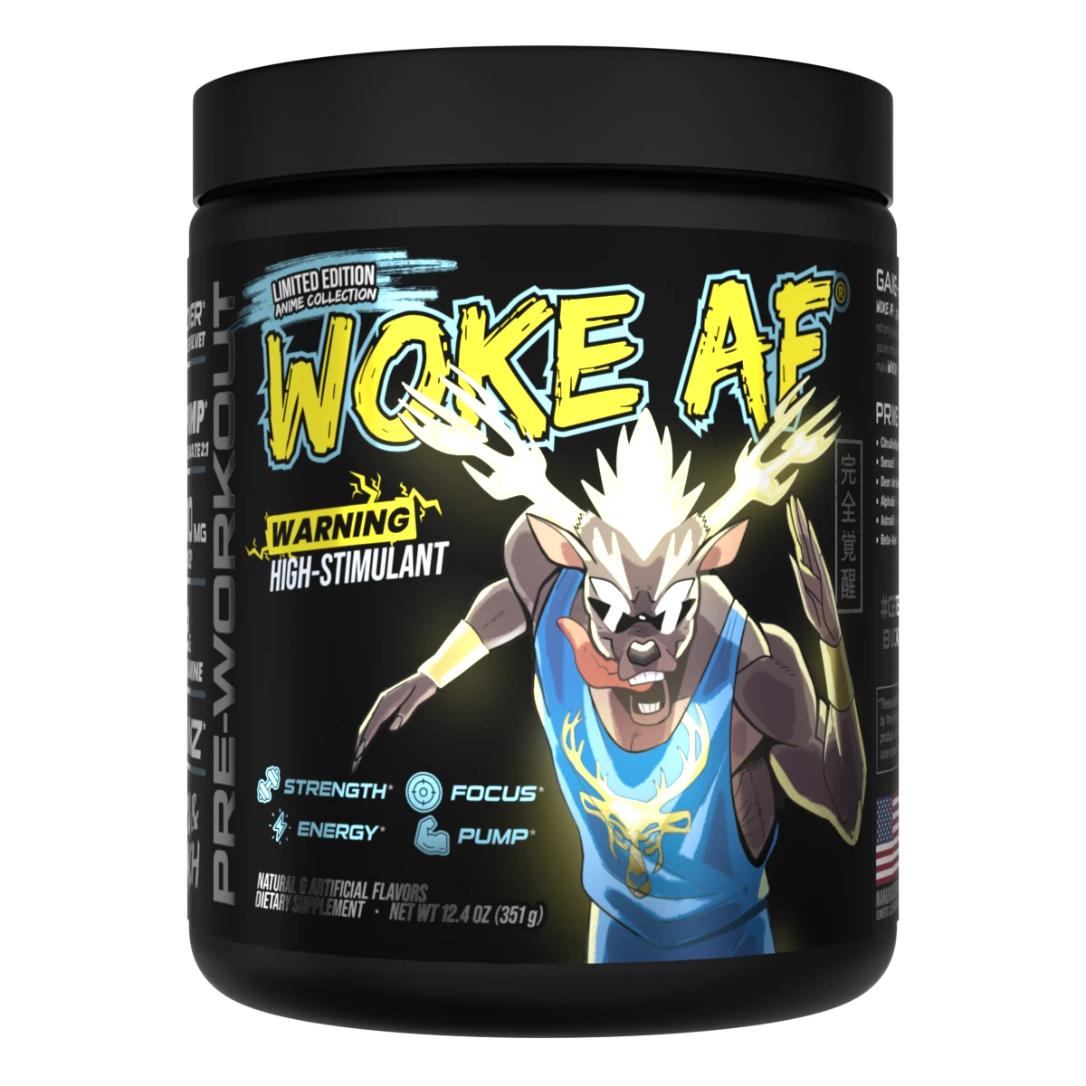 Bucked Up - Woke AF - High Stimulant Pre-Workout