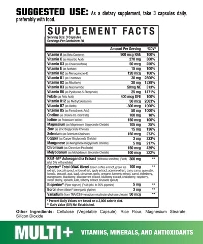Axe & Sledge | Multi+ // Premium Multivitamin