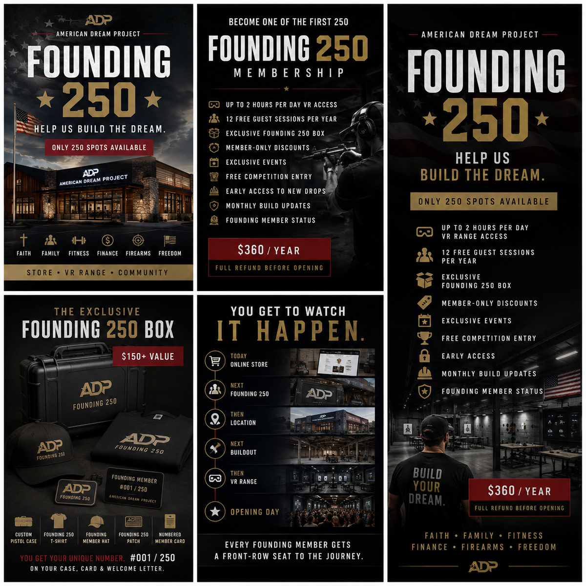Founding 250 Membership
