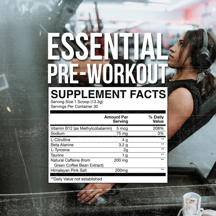 RAW// CBUM - Essential Pre-Workout