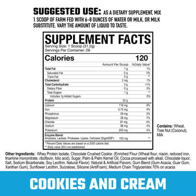 Axe & Sledge // Farm Fed // 25g Protein