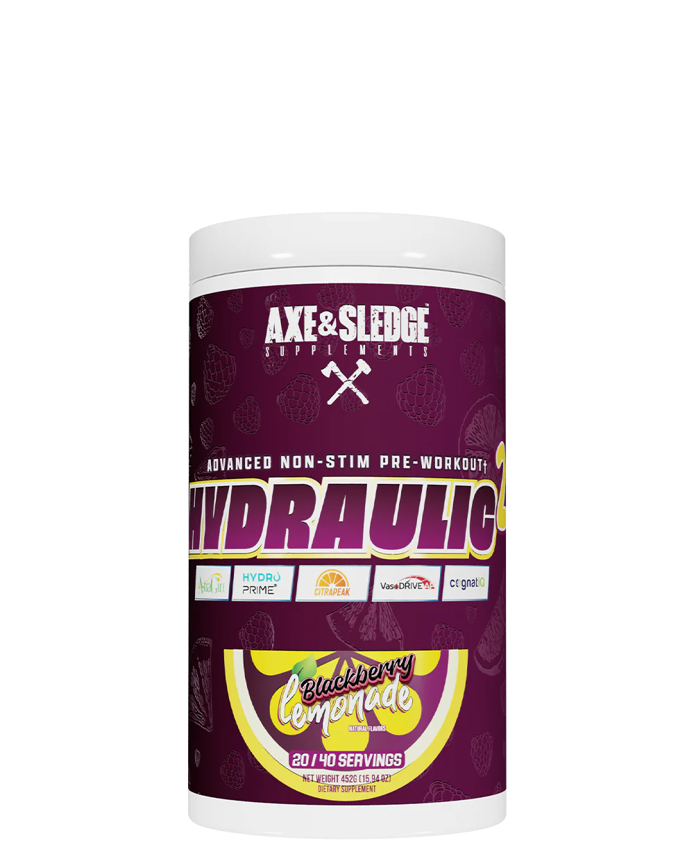 Axe & Sledge // HYDRAULIC V2 // NON-STIM PRE-WORKOUT