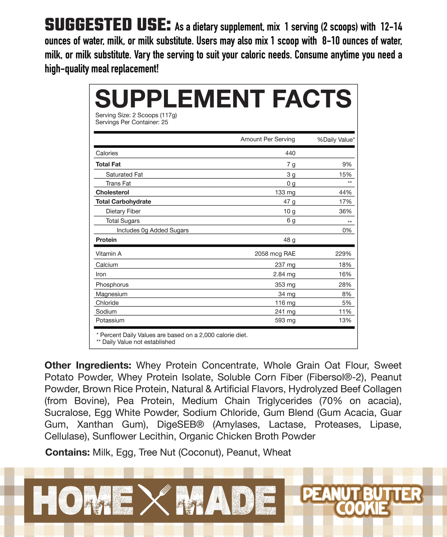 Axe & Sledge // Home Made // Whole Foods Meal Replacement