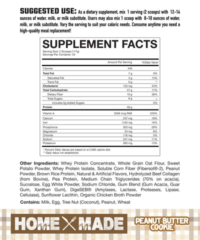 Axe & Sledge // Home Made // Whole Foods Meal Replacement