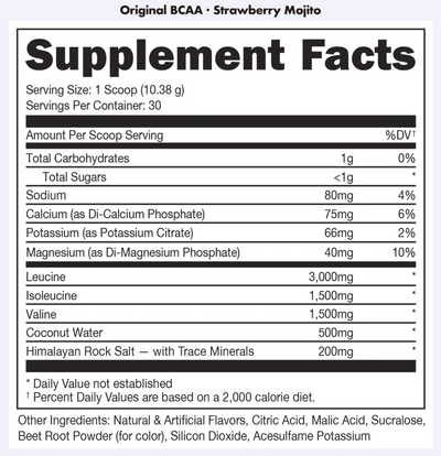 BCAA's (Bucked Up)