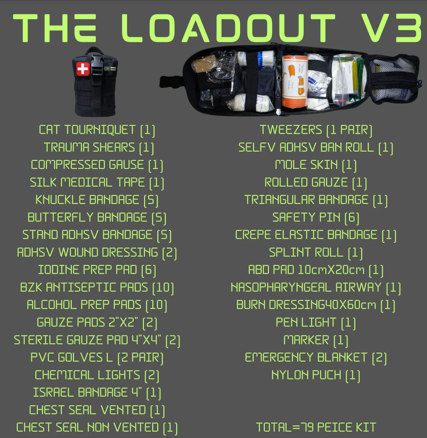 COS DEFENSE IFAK V3 EXTENSIVE