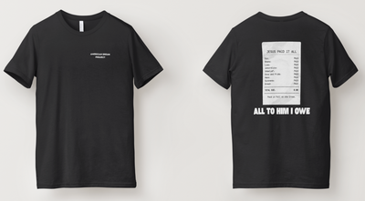 Jesus Paid It All T-Shirt (Pre-Order)