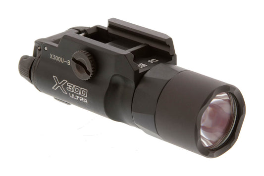 SureFire X300U-B Ultra Handgun Weapon Light with Thumbscrew- 1000 Lumens - Black