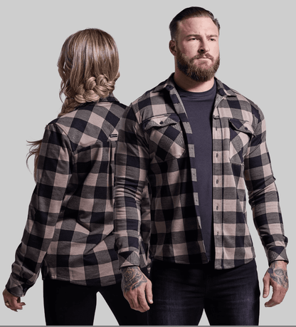Born Primitive | Woodsman Stretchy Flannel - American Dream