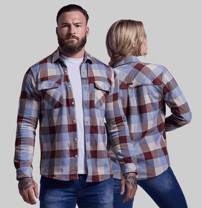 Born Primitive | Woodsman Stretchy Flannel - American Dream