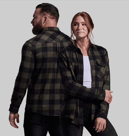 Born Primitive | Woodsman Stretchy Flannel - American Dream