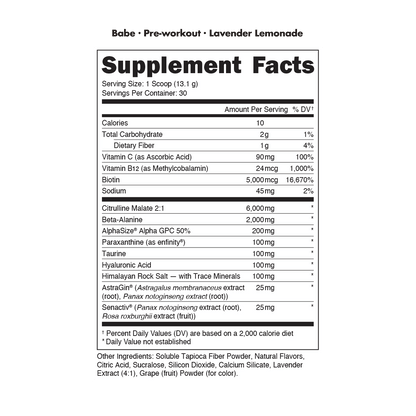 Bucked Up | Babe Pre Workout - American Dream