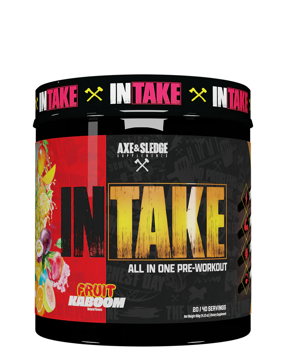 AXE & SLEDGE | INTAKE // ALL-IN-ONE PRE-WORKOUT