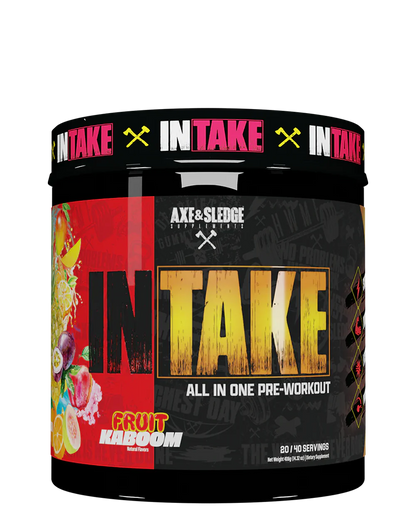 AXE & SLEDGE | INTAKE // ALL-IN-ONE PRE-WORKOUT