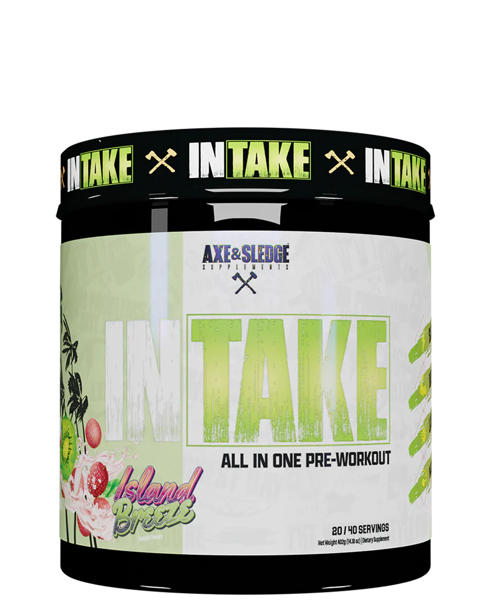 AXE & SLEDGE | INTAKE // ALL-IN-ONE PRE-WORKOUT