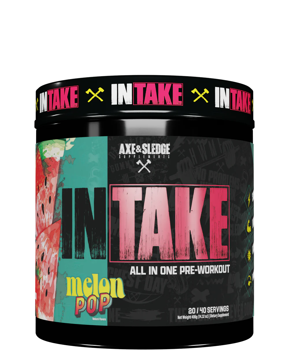 AXE & SLEDGE | INTAKE // ALL-IN-ONE PRE-WORKOUT