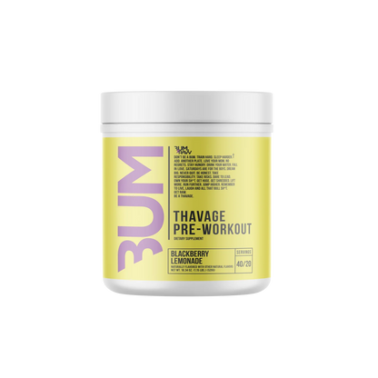 RAW//CBUM | THAVAGE PRE-WORKOUT