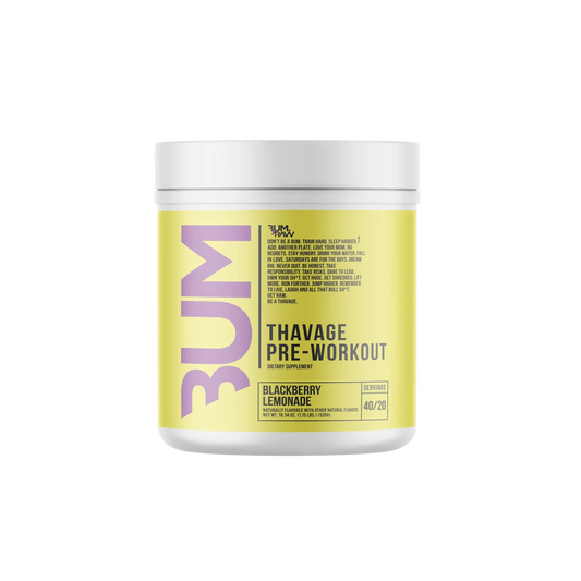 RAW//CBUM | THAVAGE PRE-WORKOUT